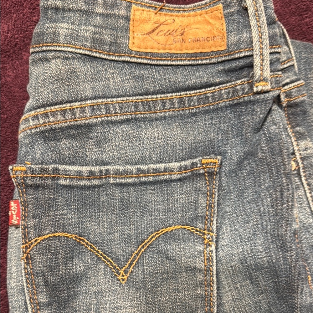 Levi's Classic Indigo Jeans Demi curve size 2/26